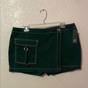 Wild Fable Dark Green Skort